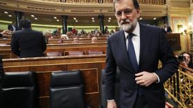 Mariano Rajoy en el Congreso de los Diputados.