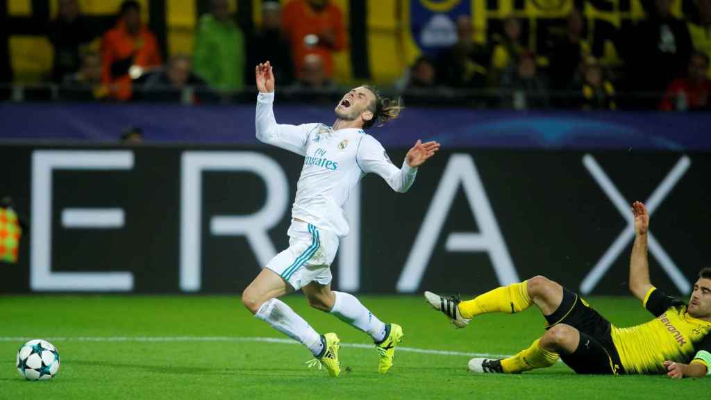 Bale, en una acción en Dortmund, el último partido que ha jugado esta temporada.