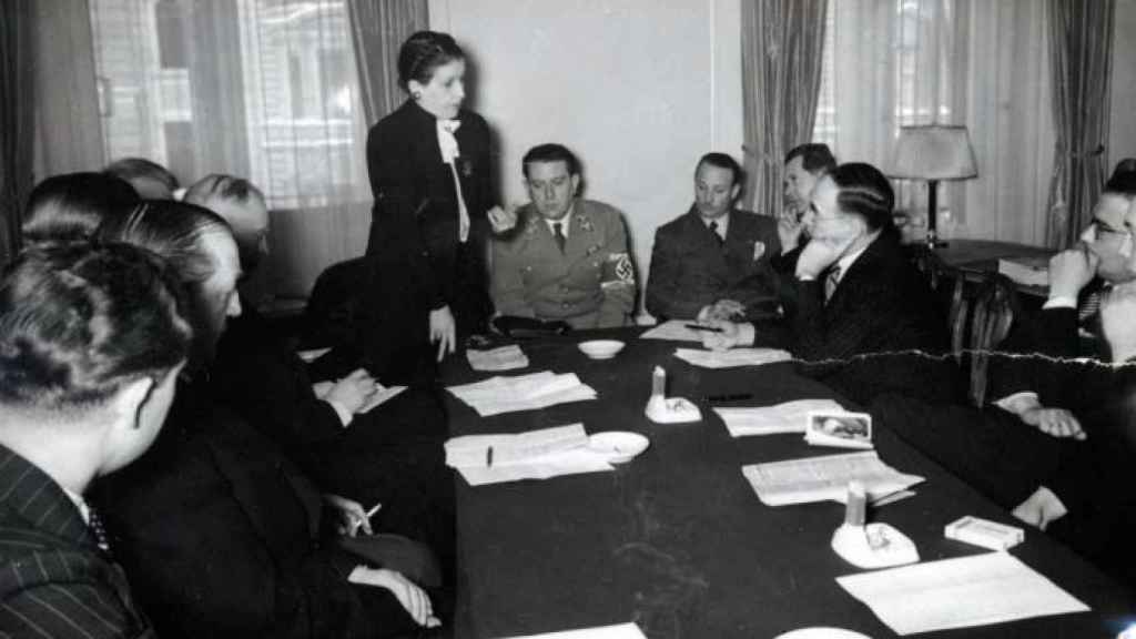 Carmen de Icaza se reunió en 1942 con el comisionado del gobierno de Hitler.