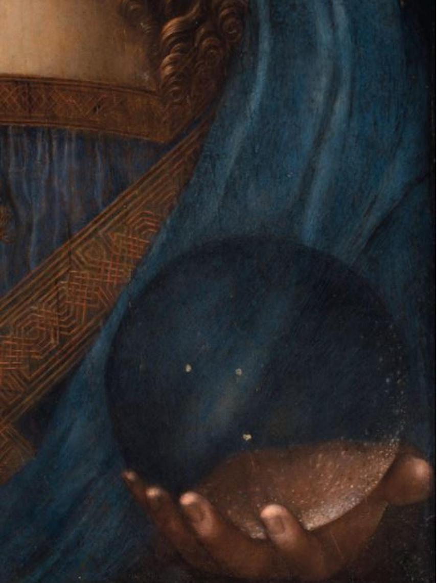 La esfera transparente que simboliza la totalidad del cosmos.