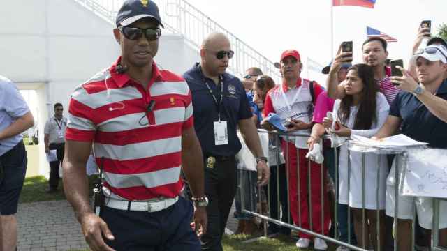 Tiger Woods, durante la pasada edición de la President's Cup.