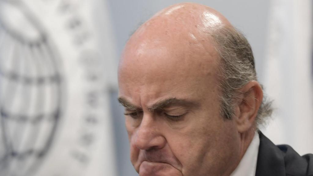 El ministro español de Economía, Industria y Competitividad, Luis de Guindos.