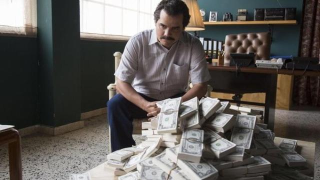 Fotograma de la serie Narcos, de Netflix.