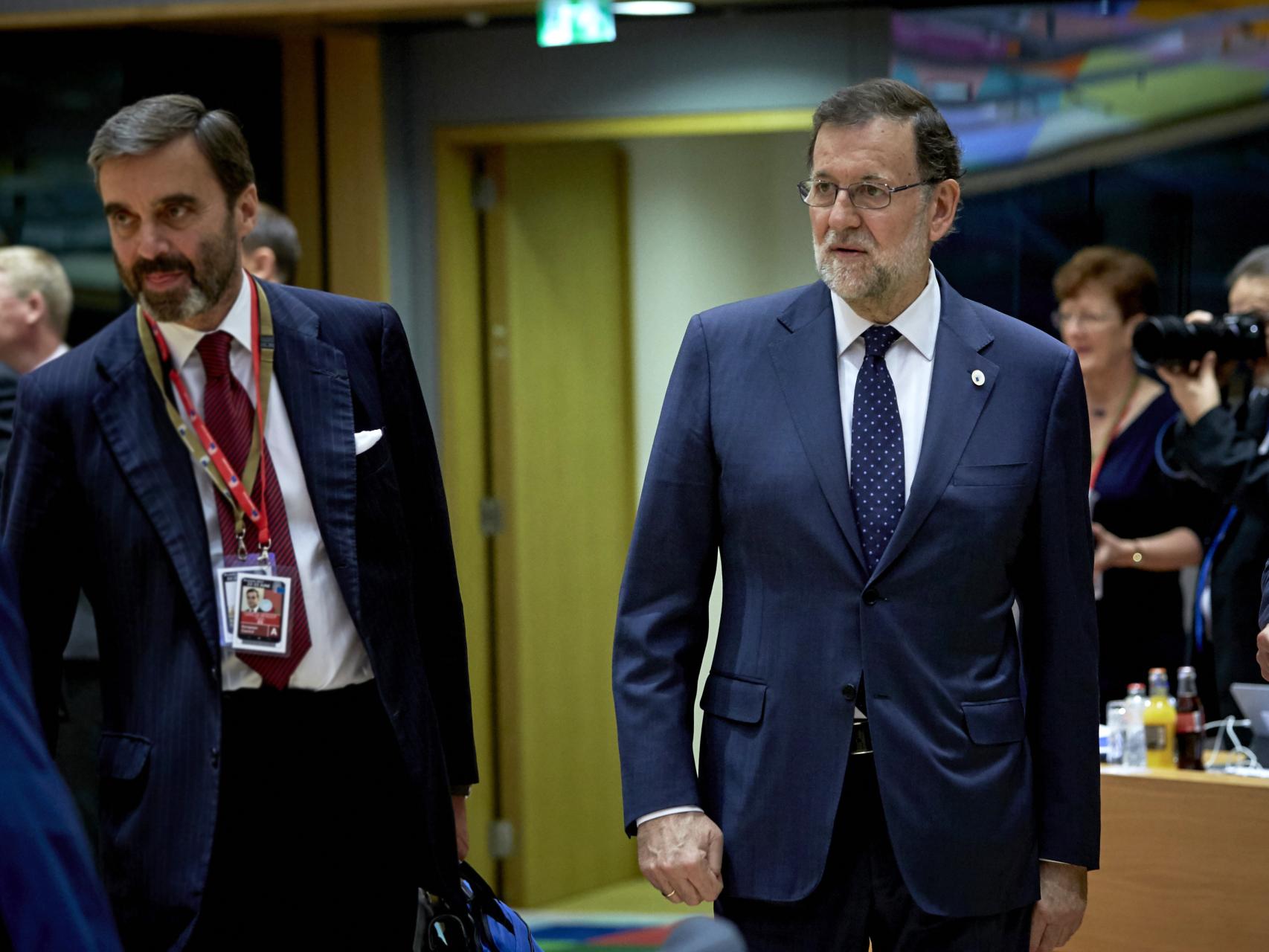El presidente Rajoy, durante la última cumbre de la UE en Bruselas