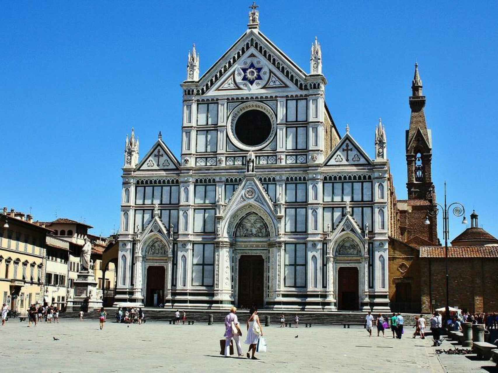 Basílica de la Santa Cruz, en Florencia.