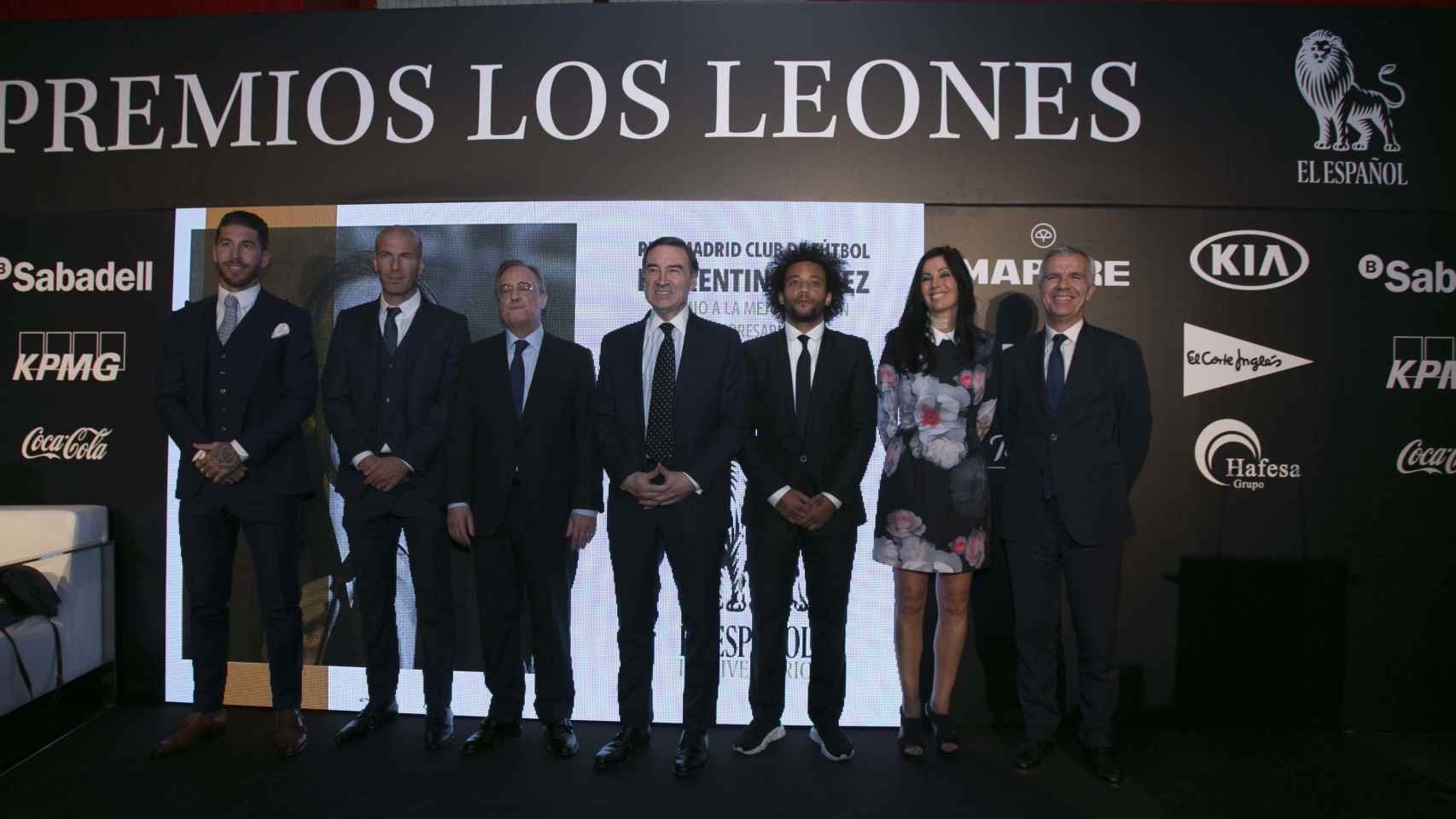 De Rafa Nadal a Zidane: los deportistas desfilaron en los premios Leones de EL ESPAÑOL