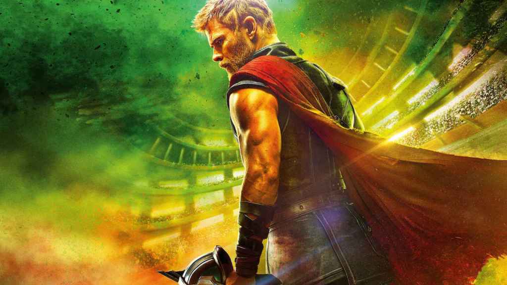 Thor en una imagen promocional del filme.