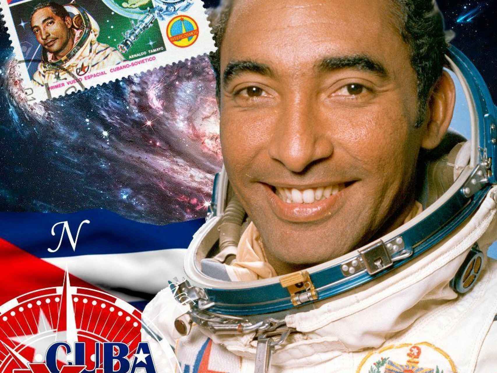 El cosmonauta Arnaldo Tamayo.