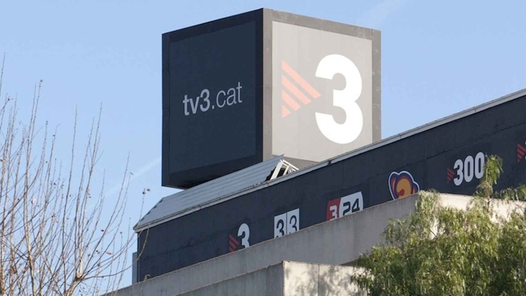 Sede de TV3 en Barcelona, en una imagen de archivo.