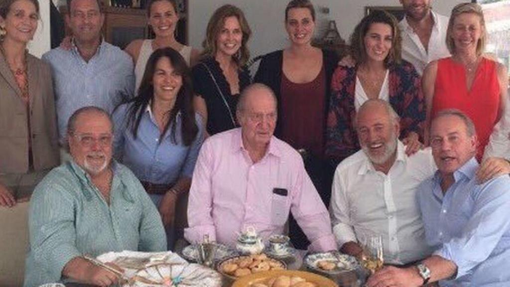 La foto que ha roto la amistad entre Bertín y Arévalo.