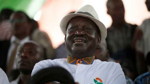 El líder keniata, Raila Odinga.