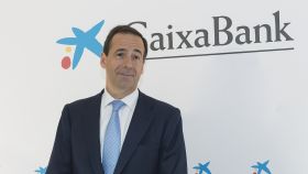 Gonzalo Gortázar, consejero delegado de CaixaBank, en la presentación de resultados del tercer trimestre de 2017.