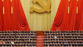 Imagen del Congreso del Partido Comunista chino clausurado el lunes.