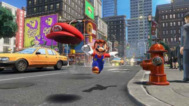 Fotograma del videojuego Super Mario Odyssey.