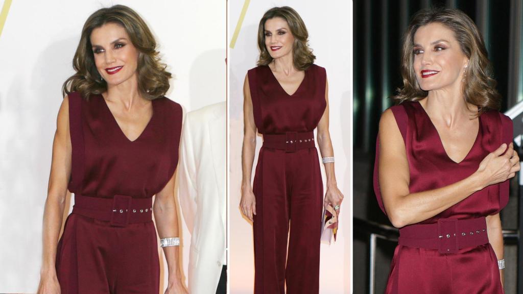 Letizia, en los premios Cavia.