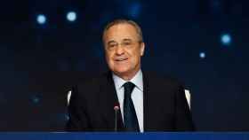 Florentino Pérez en la Asamblea de Socios Representantes del Real Madrid