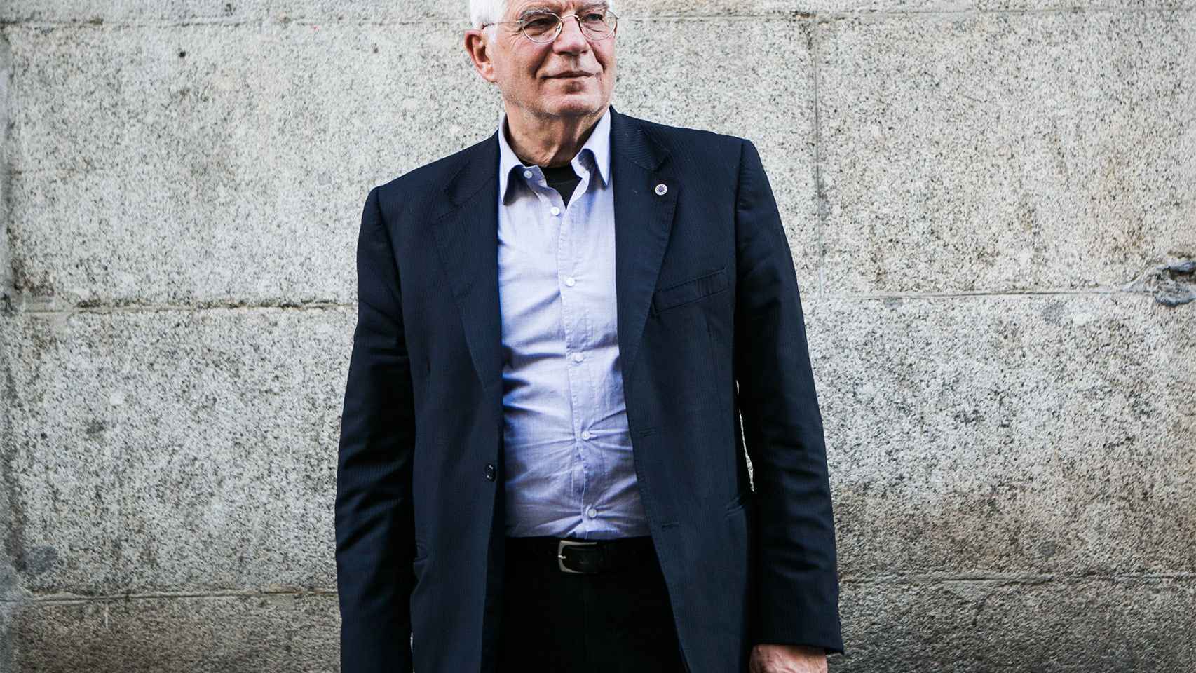 Josep Borrell, durante su última entrevista con EL ESPAÑOL.