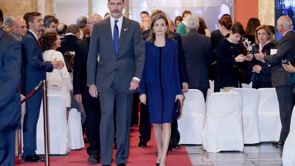 Felipe VI y Letizia en la pasada edición de los premios.
