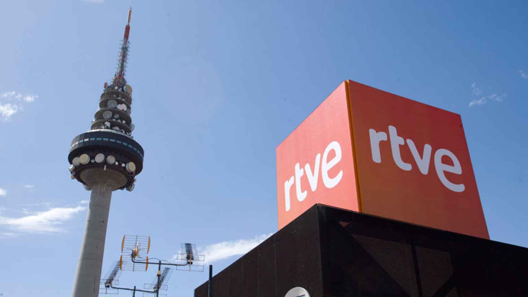 Sede de los informativos de RTVE en Torrespaña, en una imagen de archivo.