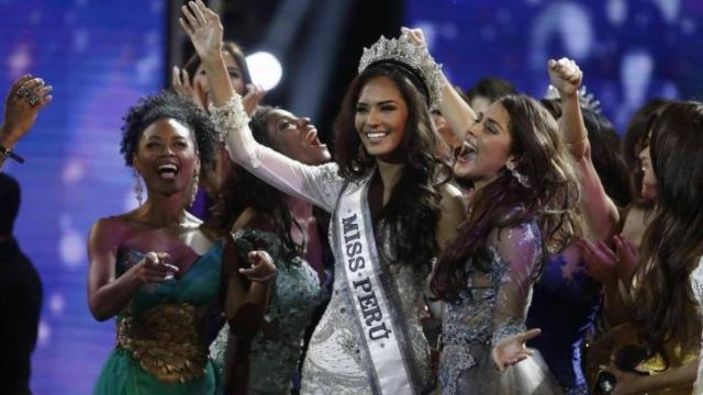 La nueva Miss Perú, Romina Lozano.