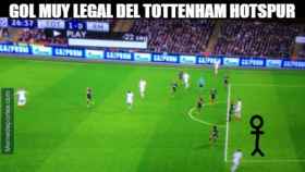 Meme del Tottenham-Real Madrid