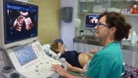 ecografia embarazada hospital valladolid 1