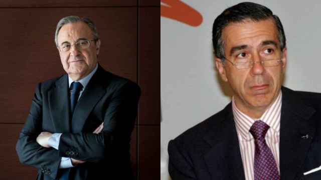 Florentino Pérez (ACS) y Gonzalo Urquijo (Abengoa)