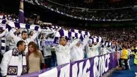 La Grada Fans Real Madrid. Foto: Pedro Rodríguez / El Bernabéu
