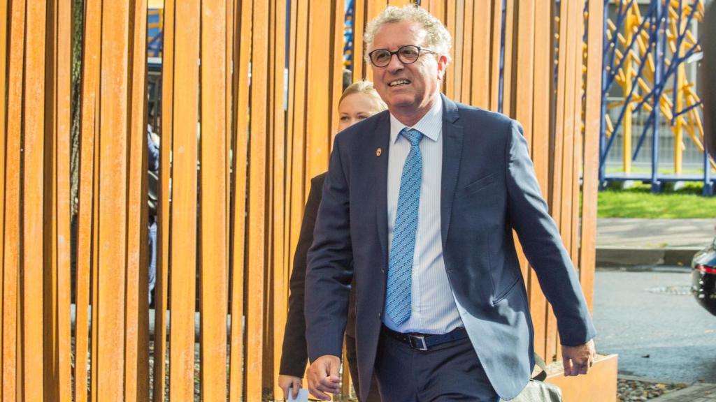 El ministro luxemburgués, Pierre Gramegna