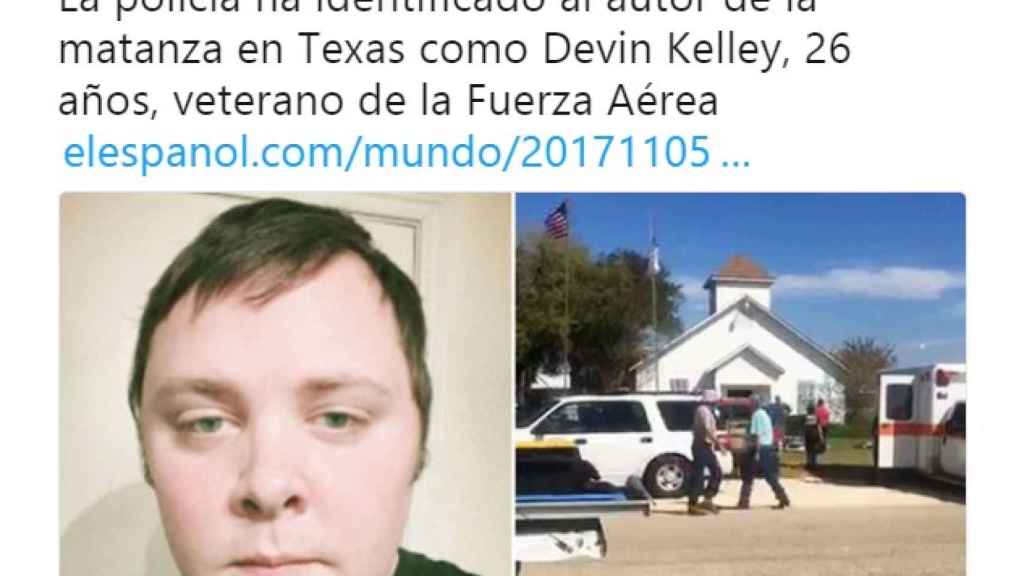 Al menos 26 muertos en un tiroteo en una iglesia baptista en Texas