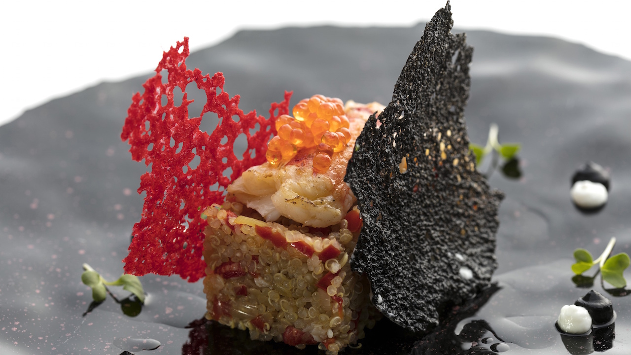 GranMeliaaFenix_RestauranteAduana_QUINOA de Centolla y Cangrejo Real