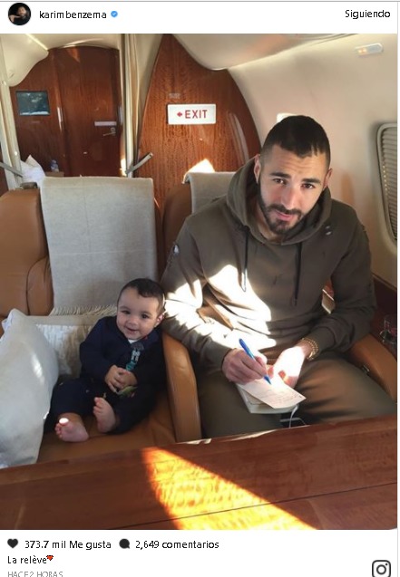 Benzema Presenta Por Primera Vez En Instagram A El Sucesor