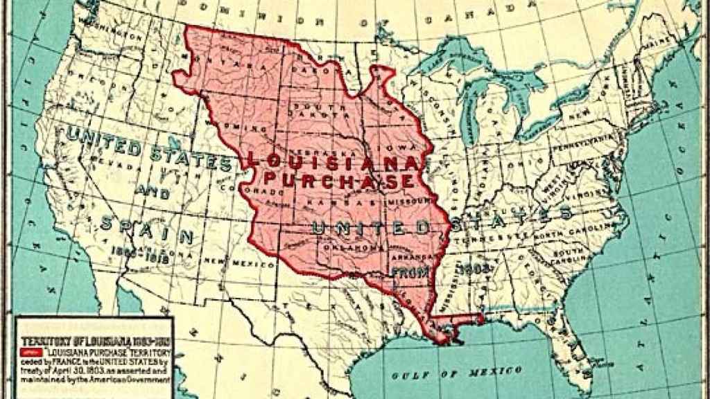 Luisiana, el cromo que cambiaron España, Francia y los EE.UU.