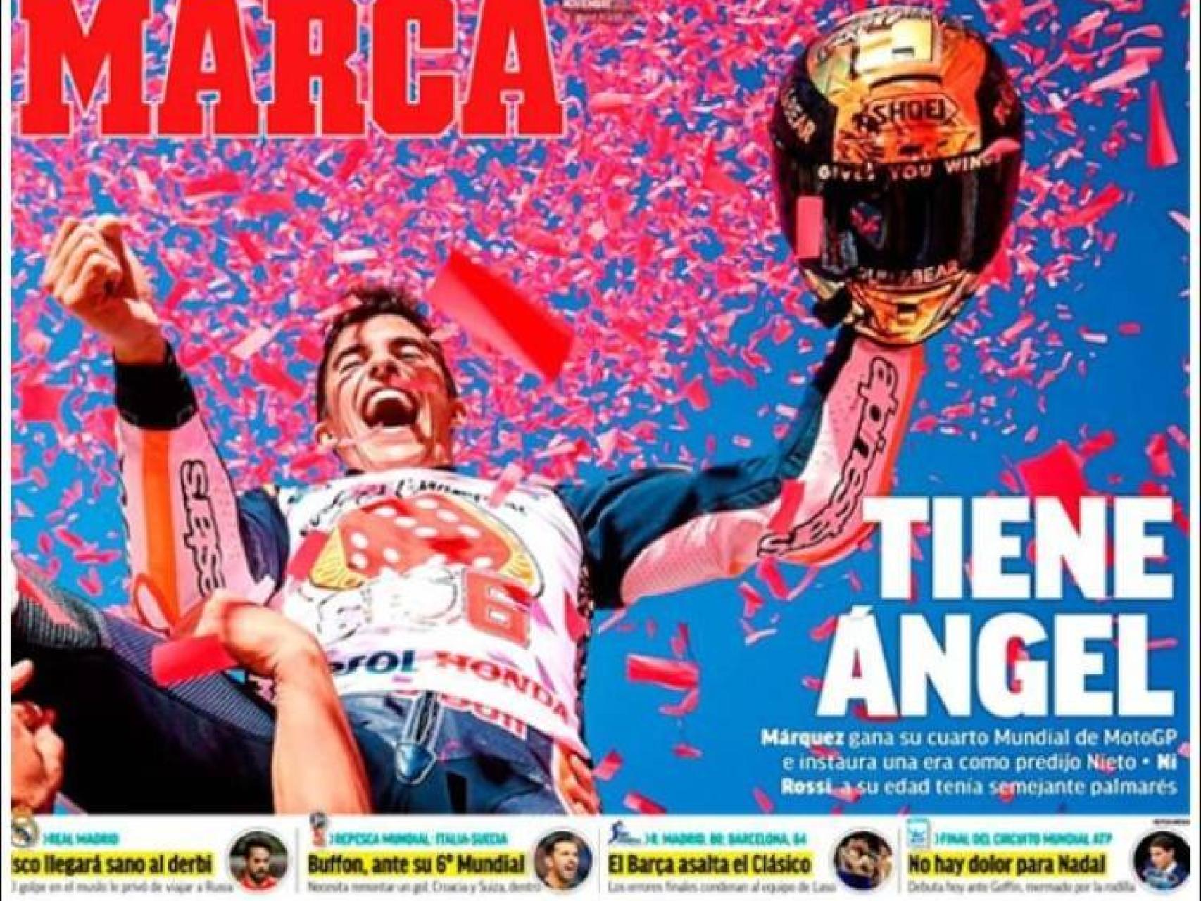 Las portadas de la prensa deportiva del 13 de noviembre