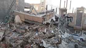 Imagen de los daños en uno de los edificios de Iraq.