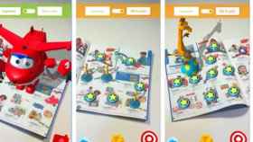 La 'app' de Toys R Us permite ver en realidad aumentada algunos de los juguetes del catálogo.