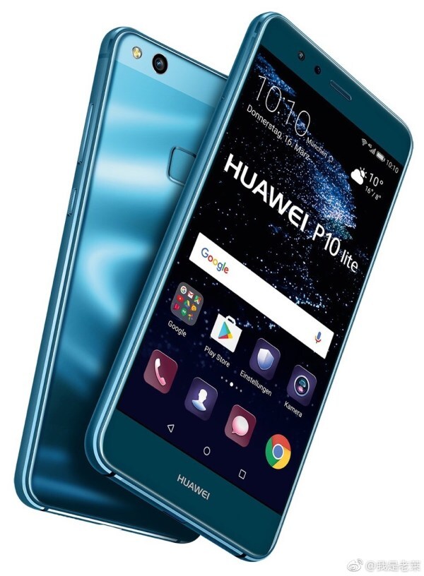 El Huawei P10 Lite filtra en el color bonito que hemos visto en móvil