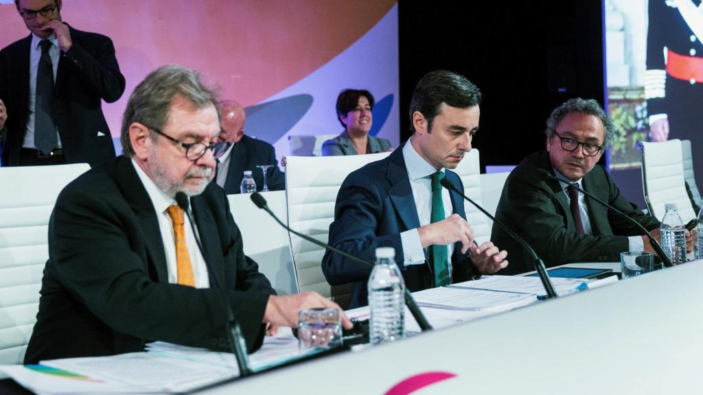 Junta general extraordinaria de accionistas de Prisa del pasado mes de noviembre, la última con Juan Luis Cebrián como presidente ejecutivo.