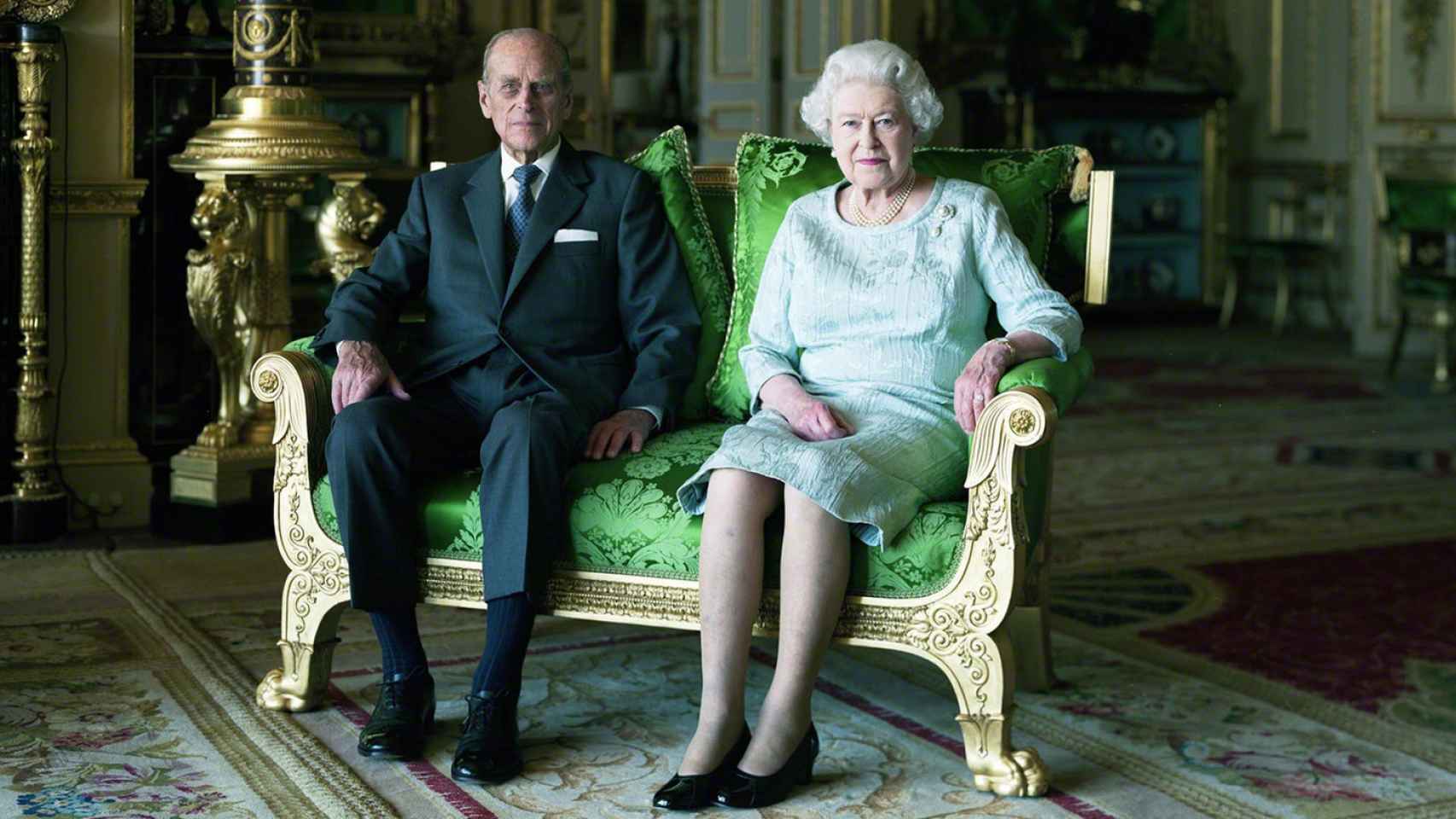 Isabel II y Felipe de Edimburgo.