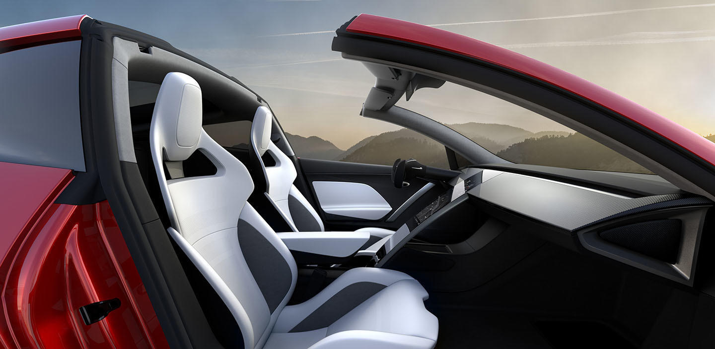 tesla roadster sin capota