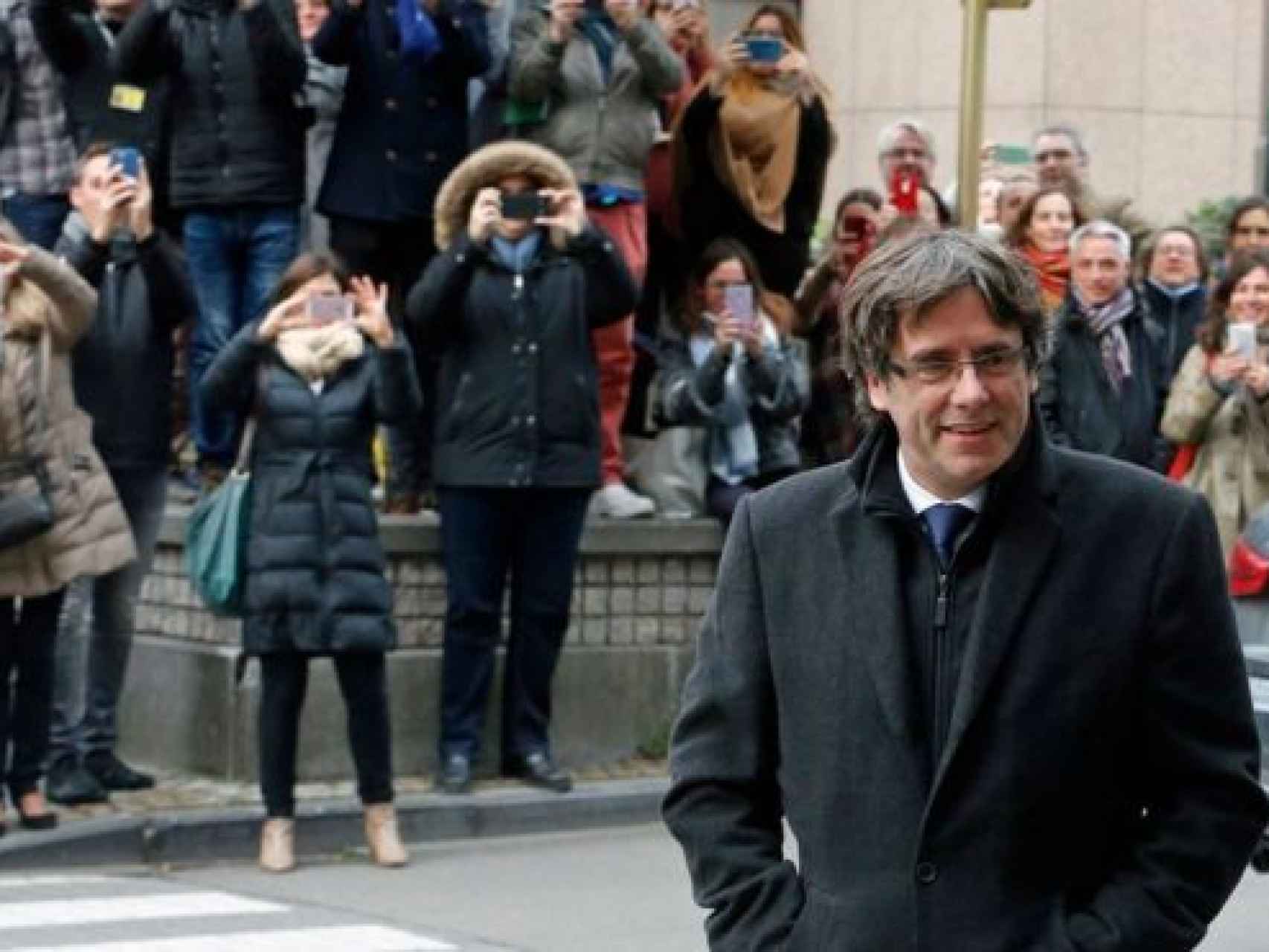 Carles Puigdemont en Bélgica.