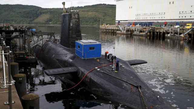 Un submarino.