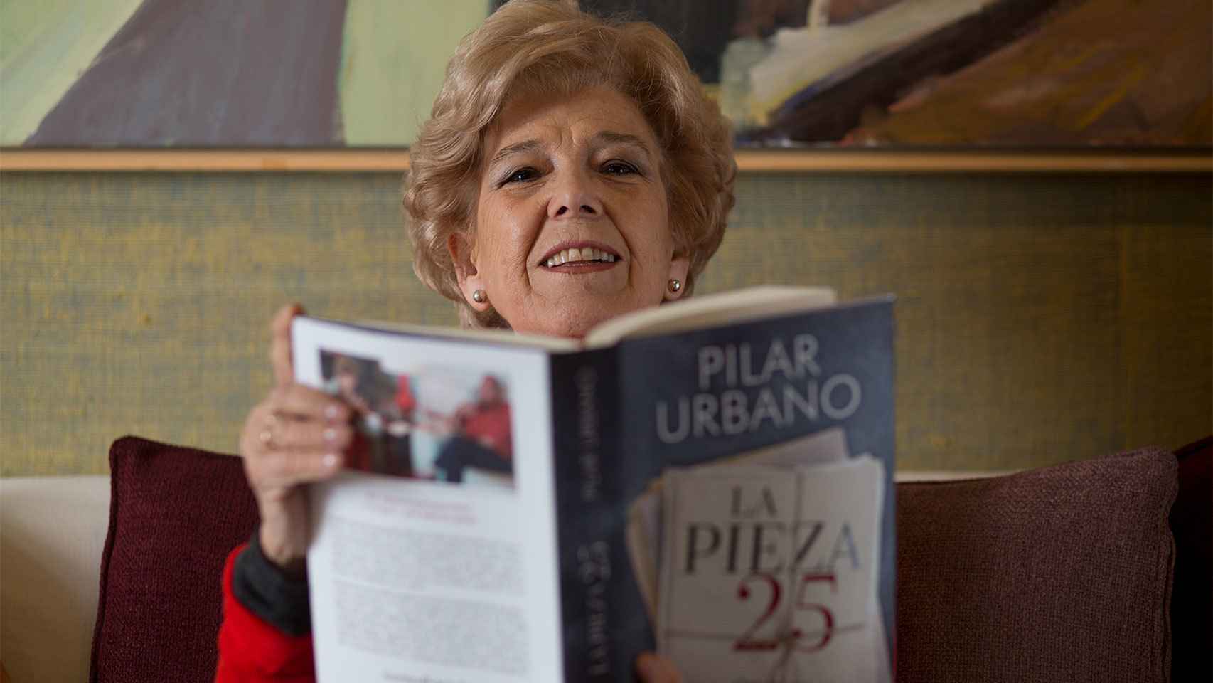 Pilar Urbano culmina su investigación durante tres años con la publicación de `La pieza 25´.