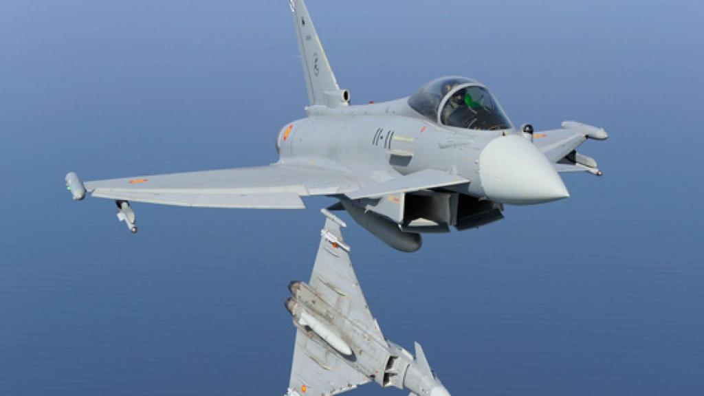 Eurofighters del Ejército del Aire español.