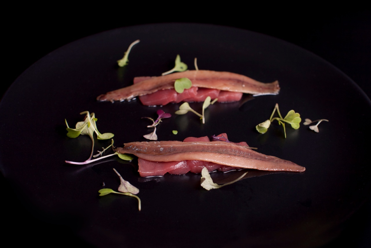 La Tasquita de Enfrente - Lomos de anchoa con atún rojo