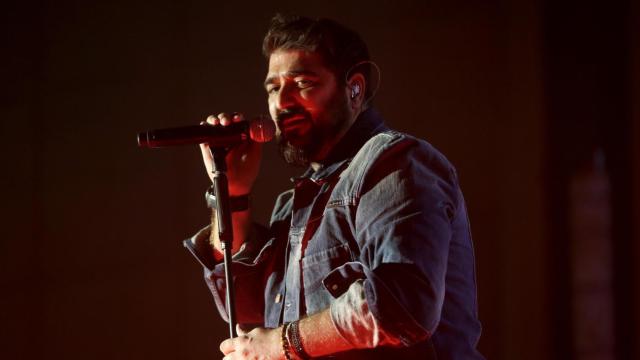 Antonio Orozco en su último concierto.