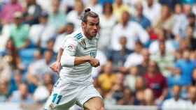 Gareth Bale, concentrado en el Bernabéu