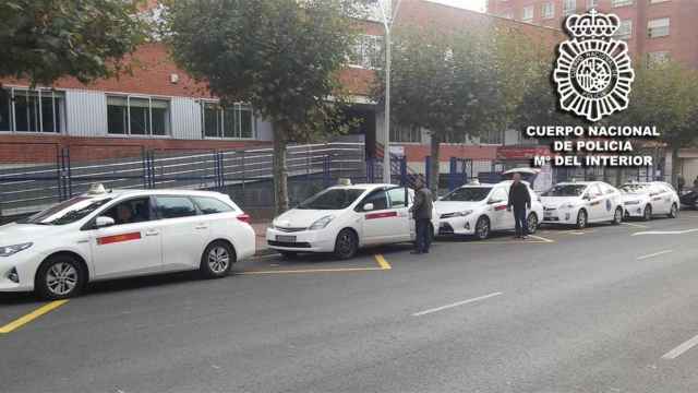 Dos detenidos por robo con violencia e intimidación a un taxista en  Burgos.