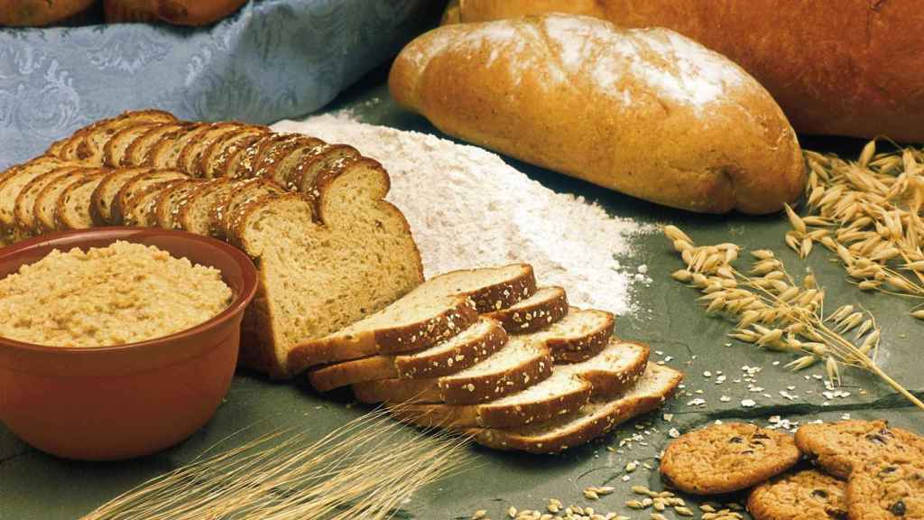 Distintas variedades de pan.