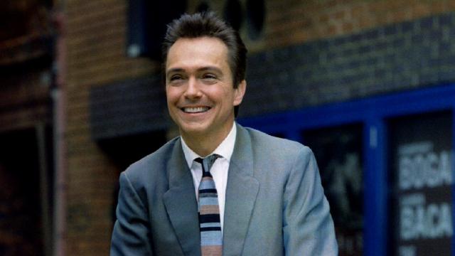 David Cassidy posa en una imagen tomada en 1995.